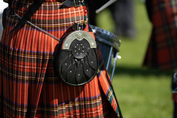 this pic is Captured at Gourock Highland Games in Scotland, featuring Tactical kilt with leather sporran